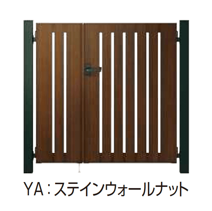 YKK APの「ルシアス 門扉 TS3型 たてスリット【2025年6月発売】」のサブ画像6