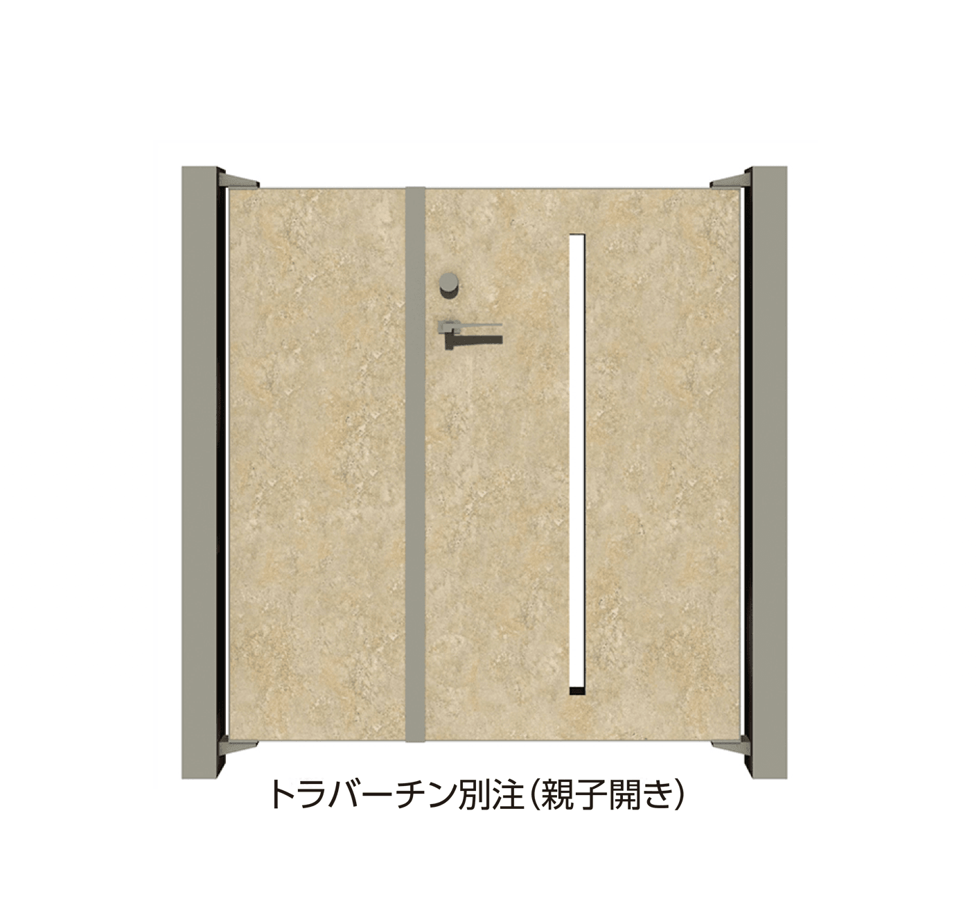 タカショーの「エバーアートボード門扉®︎ スリット」のサブ画像3