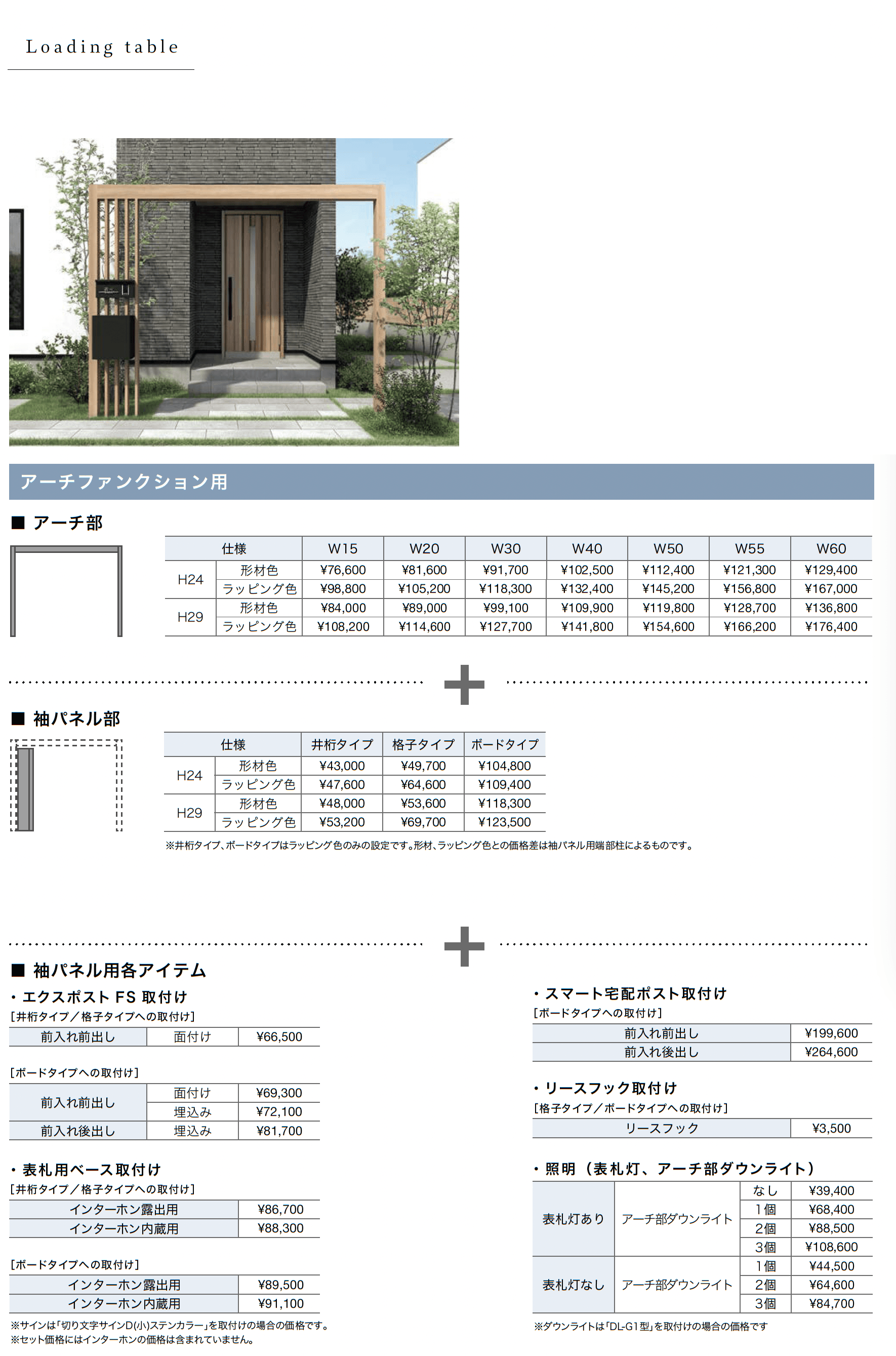 プラスGアーチファンクション_価格_1