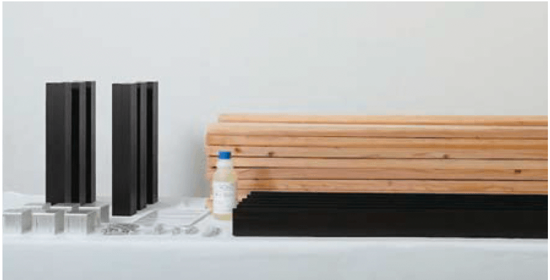 オンリーワンクラブの「天然木ウッドデッキユニット ロココ」のサブ画像1