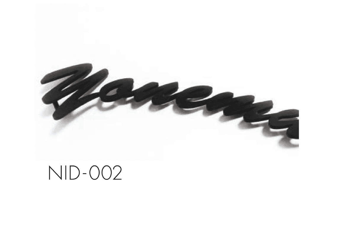 セキスイデザインワークスの「ハウスサイン 切り文字シリーズ」のサブ画像1