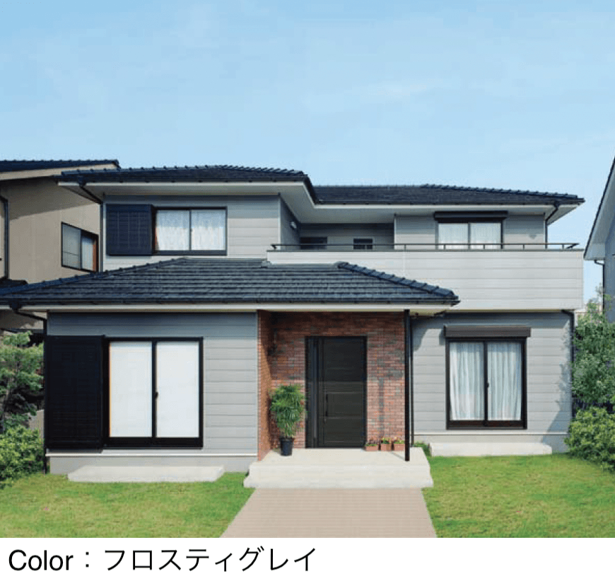 YKK APの「ヨコ張りスタッコ」