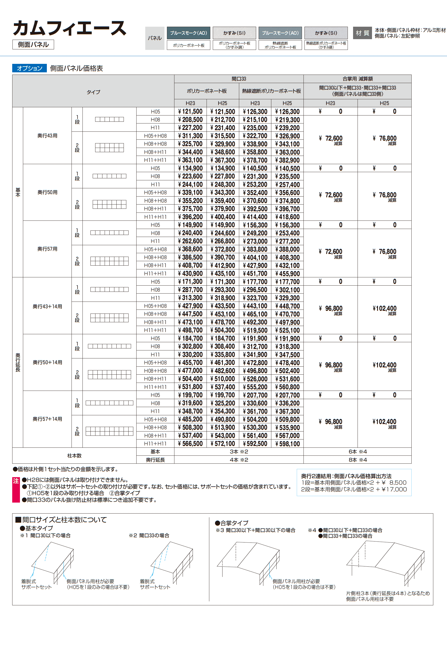 カムフィエース(合掌・Y合掌)_価格_4