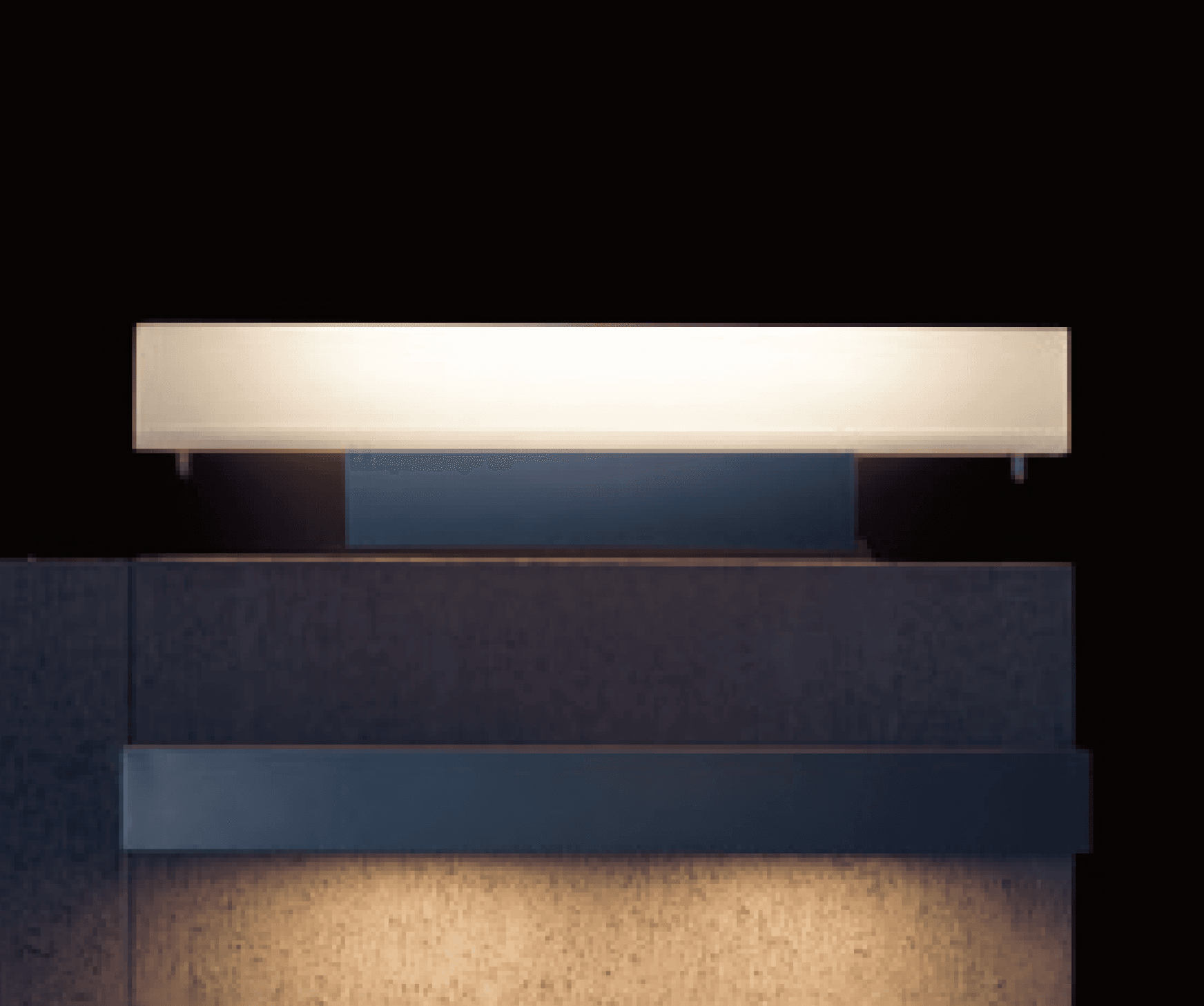 マチダコーポレーションの「モジュールライト(コンクリートブロック用) 390mmラインタイプ」