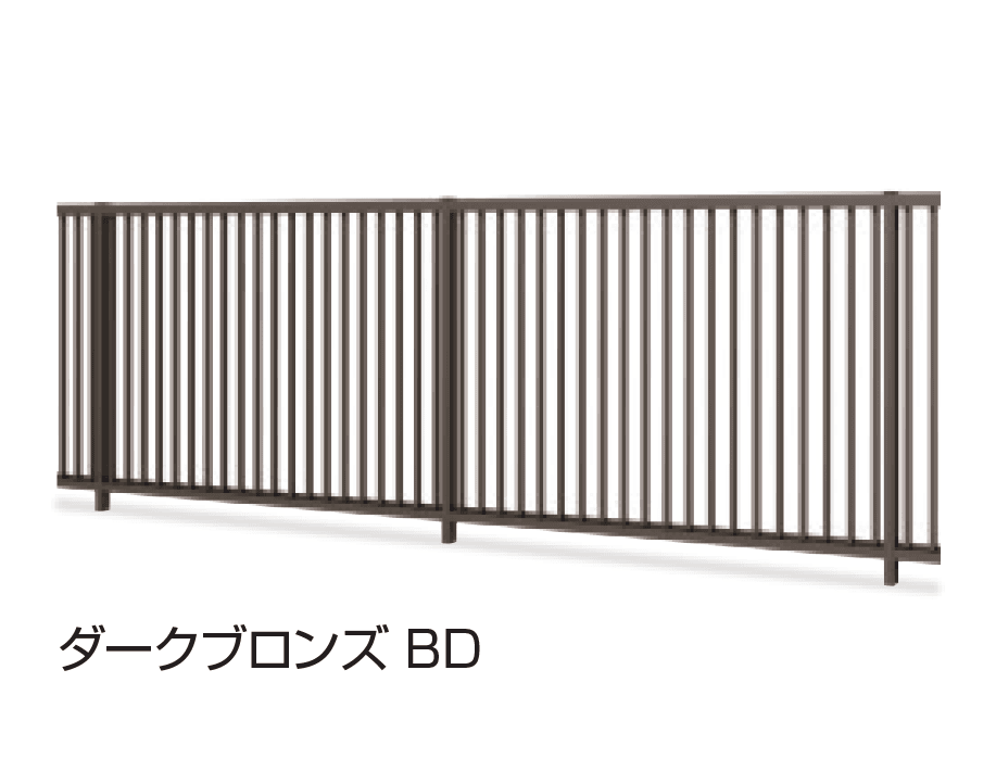 三協アルミの「フレラインフォルテ1型 笠木タイプ 間仕切り支柱タイプ」のサブ画像3