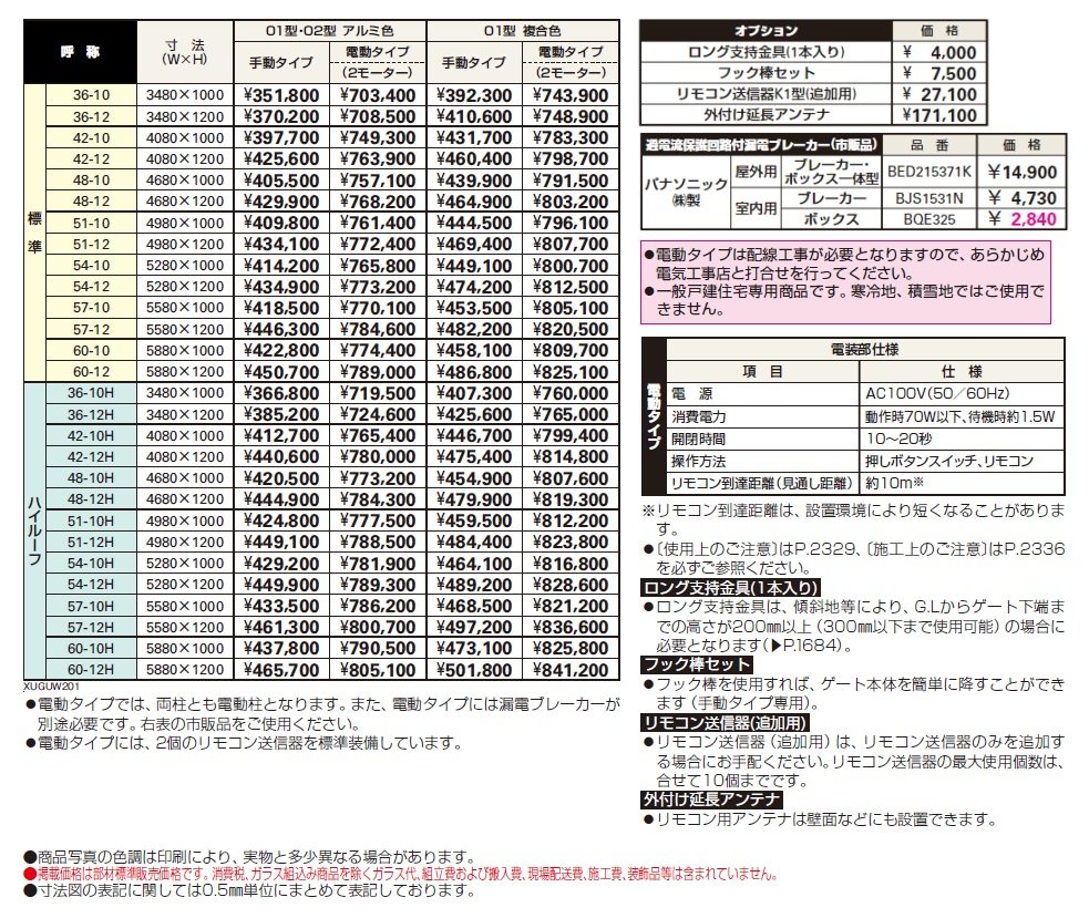 ルシアス アップゲート ワイド02型手動タイプ電動タイプ【2024年版】_価格_1