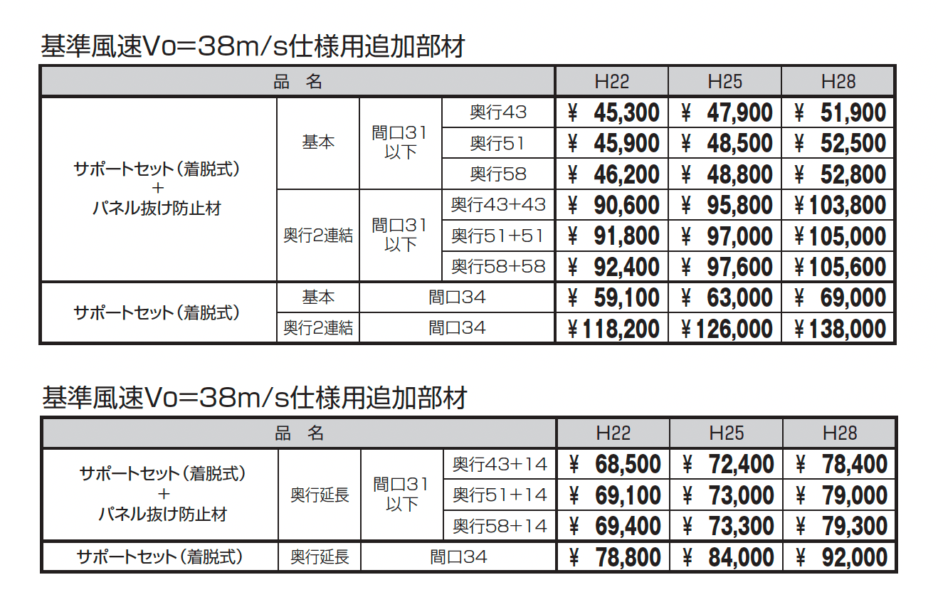 ニューマイリッシュ 逆勾配(基本・奥行連結・奥行延長)_価格_4