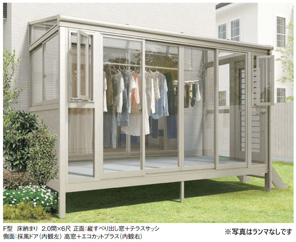 LIXILの「サニージュ F型 床納まり(ランマ付き)メーター【2024年版】」のサブ画像1