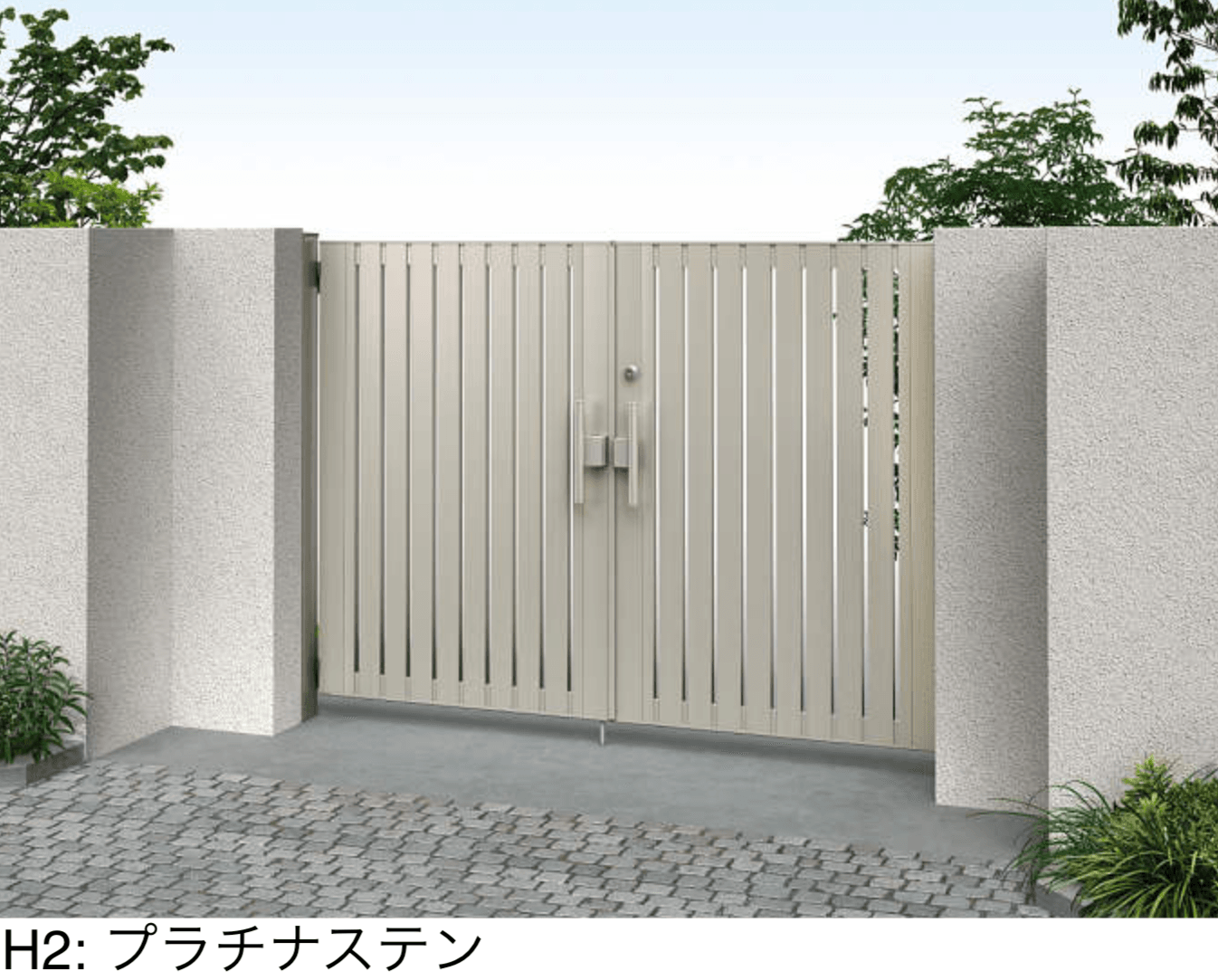 YKK APの「共用門扉 ルシアス 門扉 TS3型【2025年6月発売】」のサブ画像2