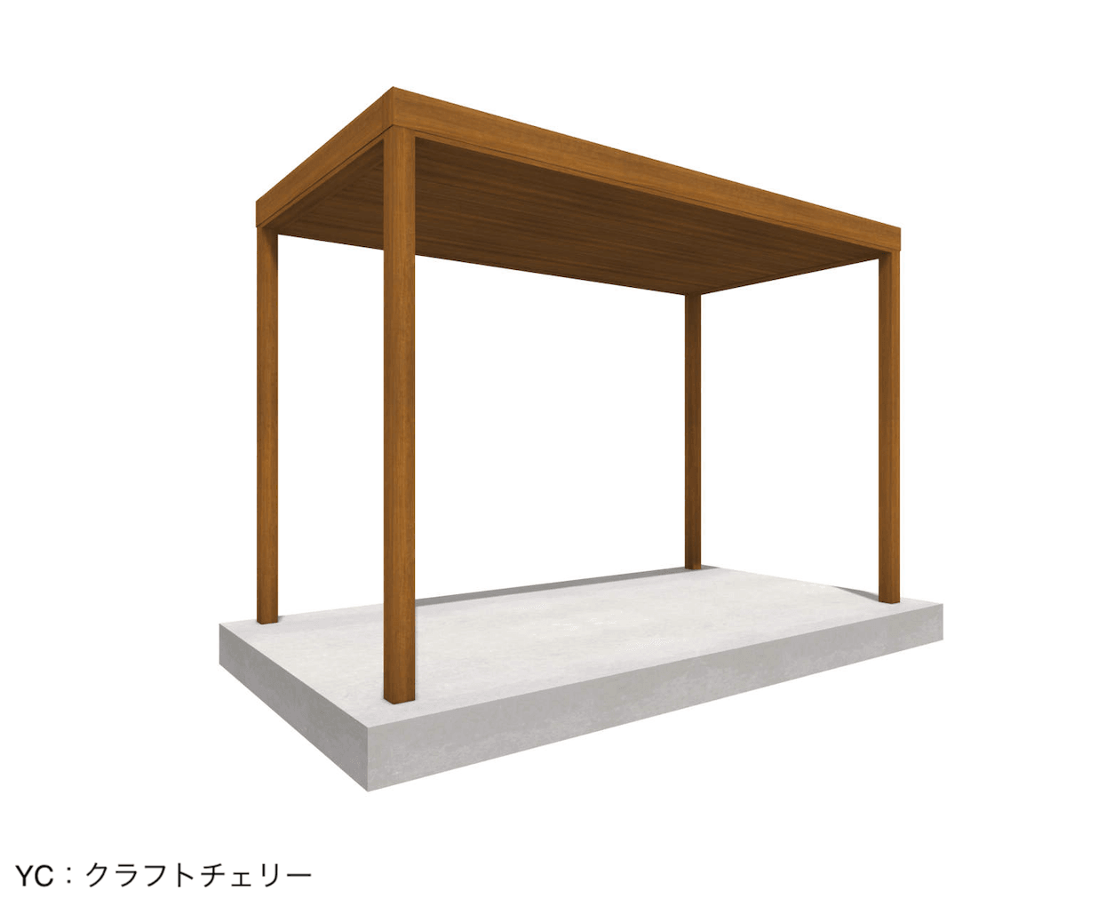 三協アルミの「X.スタイル/クロス.スタイル 土間仕様 独立・壁寄せ納まり 標準タイプ(ガーデンルーム)【2024年版】」のサブ画像1