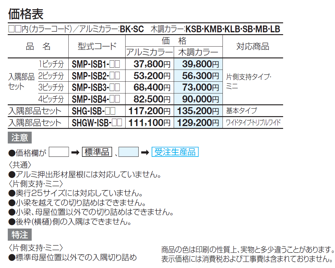 スマートポートHG 異形地対応 入隅【2024年版】_価格_1