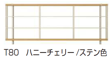 ルシアス フェンスYB3H型 横格子 【2024.6月発売】6