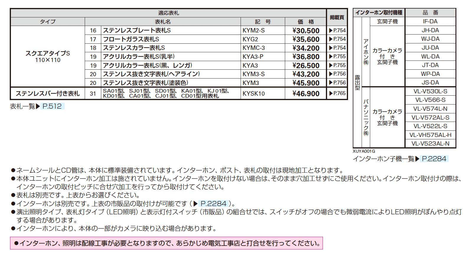 ルシアス ポストユニット CD01型 鋳物パネル_価格_2