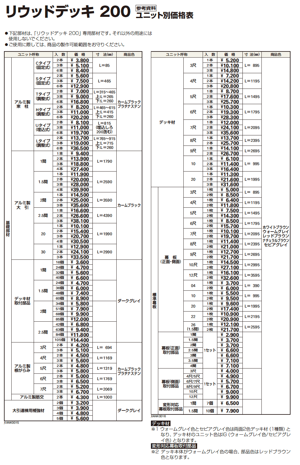 リウッドデッキ 200【2023年版】_価格_3