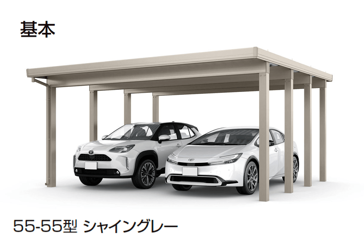 LIXILの「カーポートST 6000タイプ 2台用」のサブ画像6
