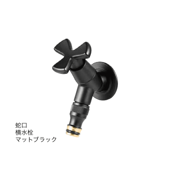 エクシスランドの「メルス 丸形アルミ水栓柱」のサブ画像6
