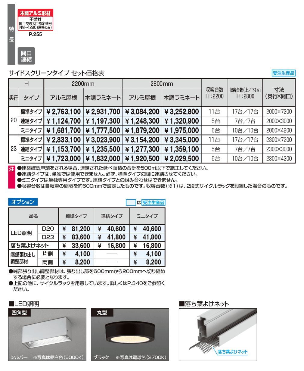 FⅡリンクロス サイドスクリーンタイプ 1500N/㎡_価格_1