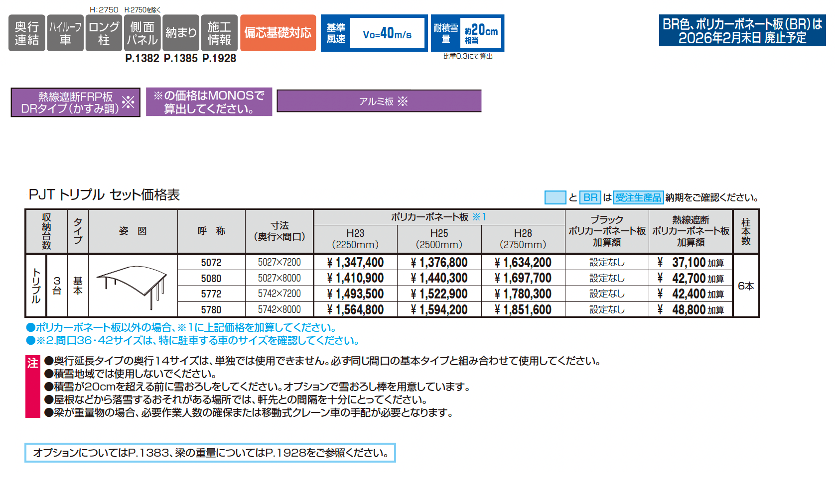 カムフィエーストリプル(基本)_価格_1