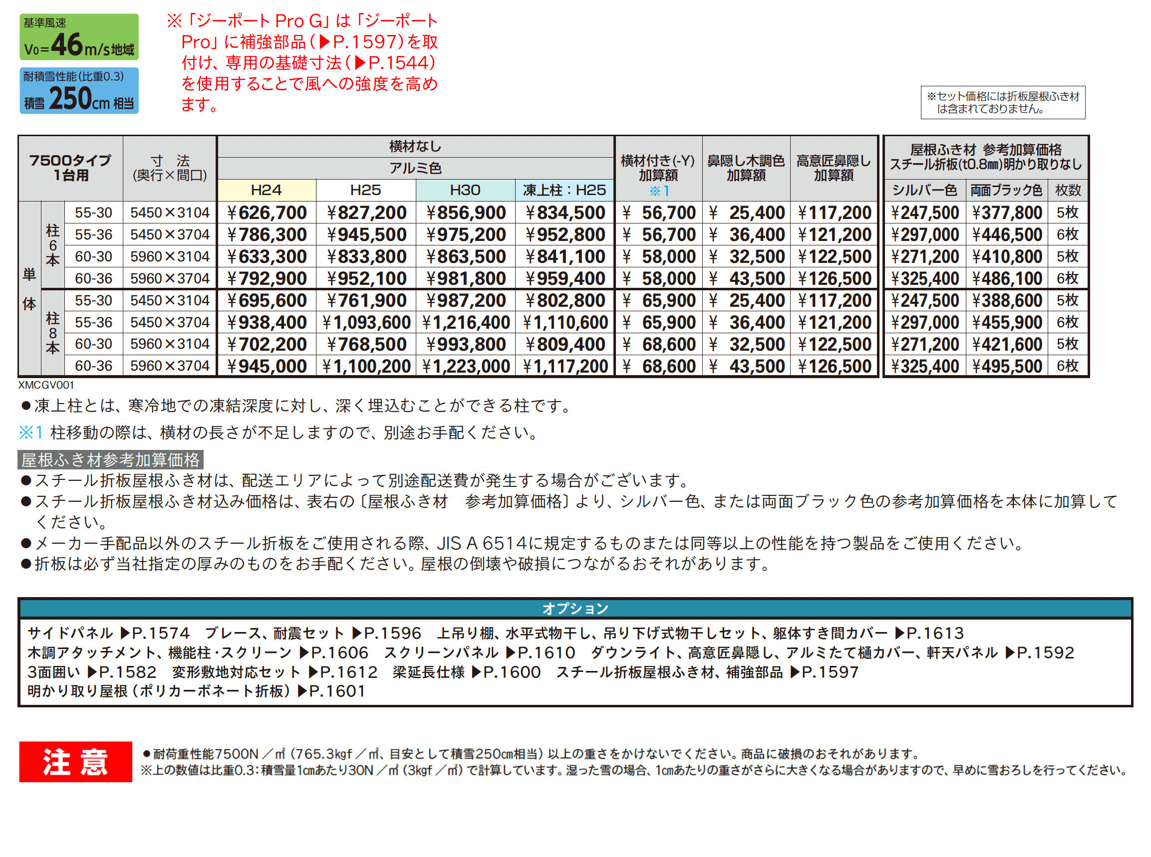 ジーポートPro/Pro G 7500タイプ 1台用 (単体)【2025年版】_価格_1