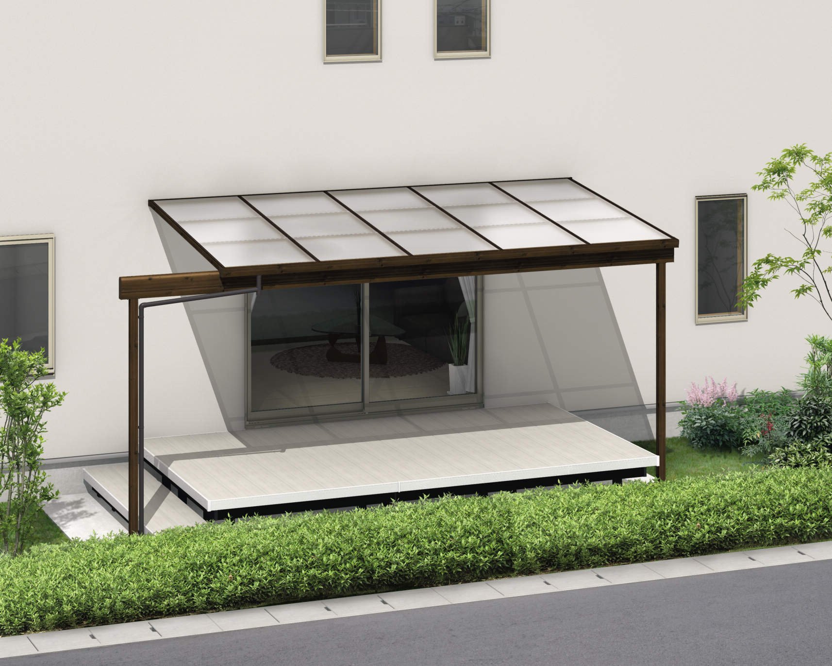三協アルミの「ナチュレS(SN型 600タイプ テラスタイプ/梁置納まり)【2024年版】」のサブ画像2