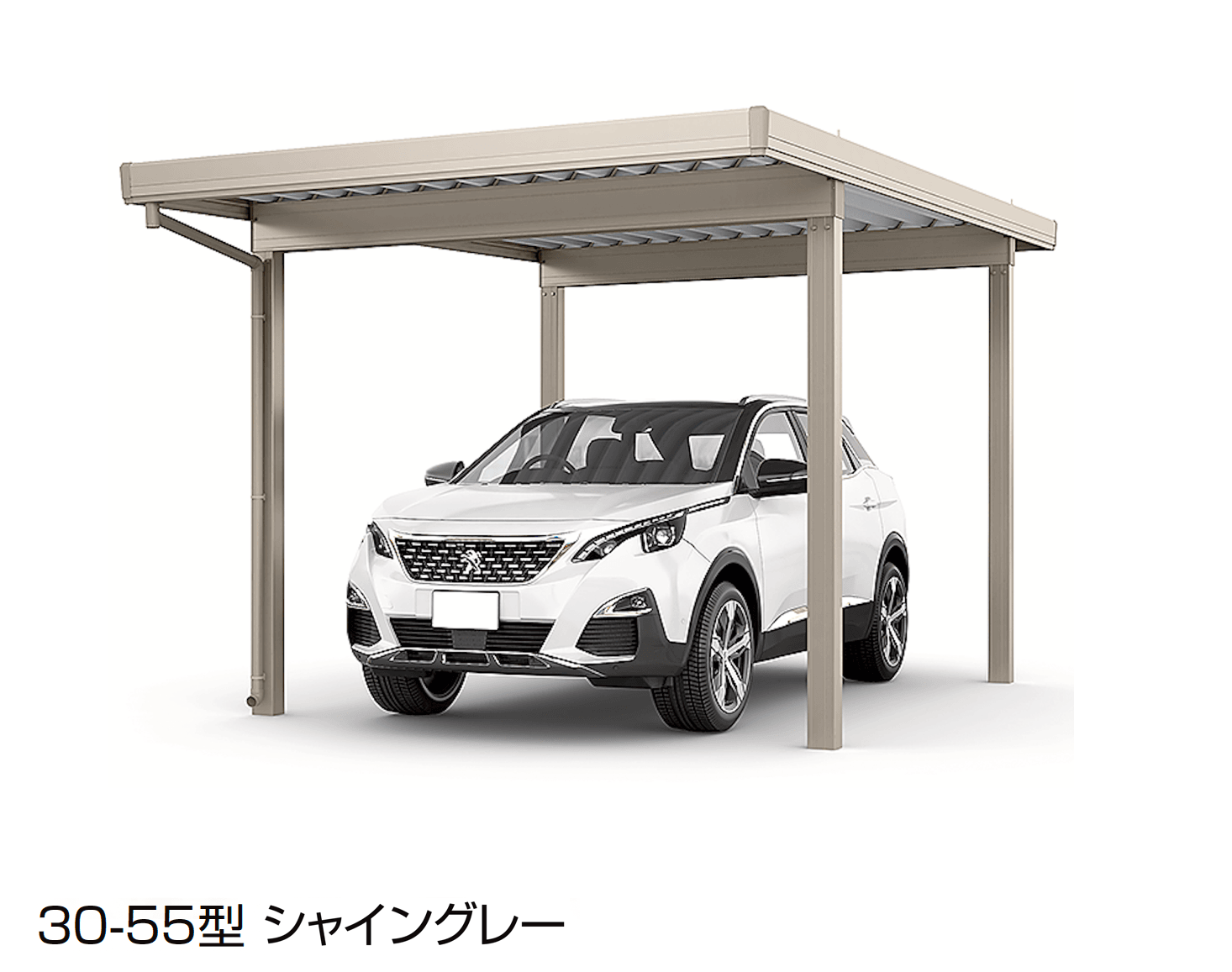 LIXILの「カーポートST 4500タイプ 1台用」のサブ画像6