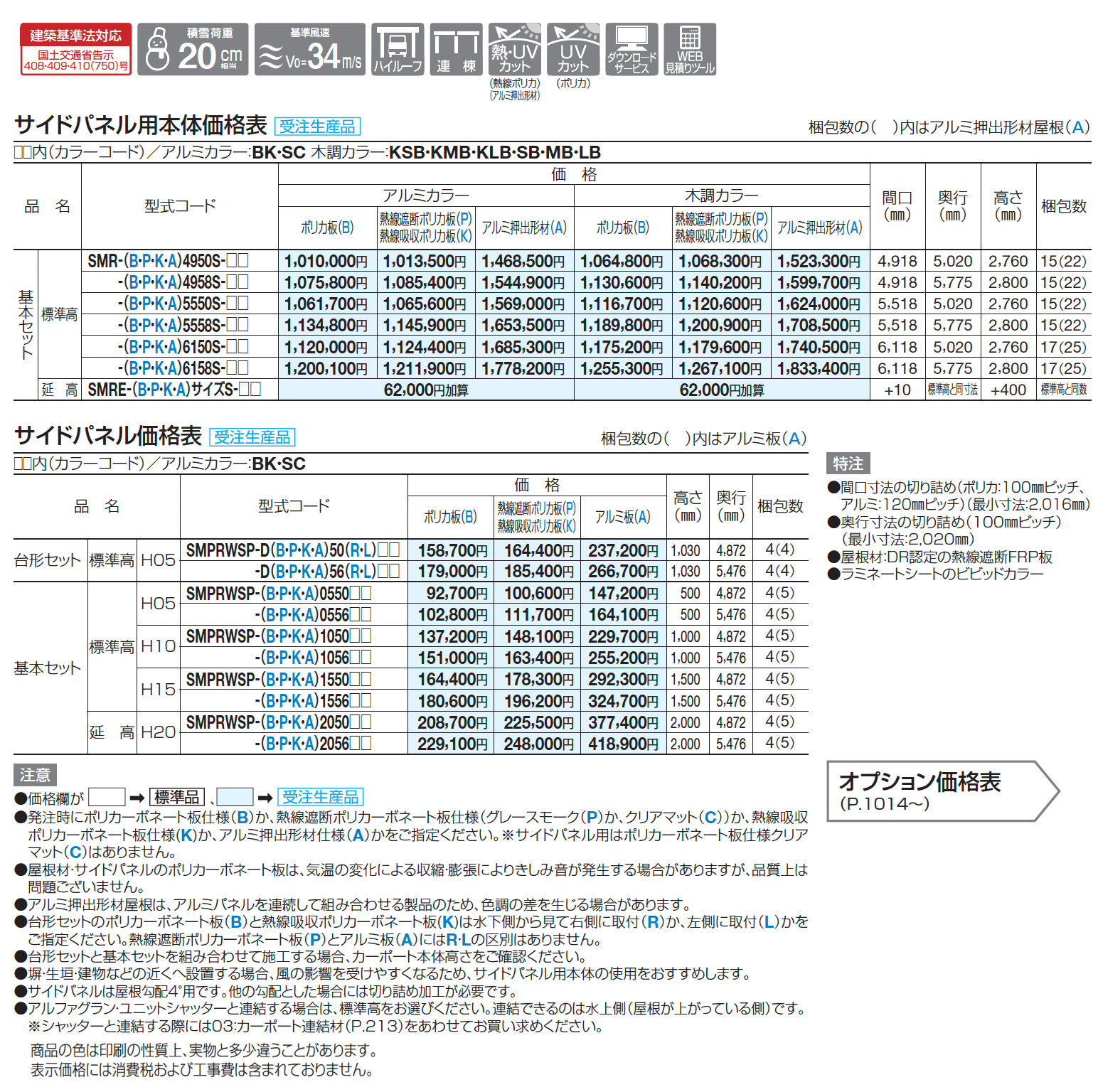 スマートポートR ワイドタイプ(サイドパネル用)_価格_1