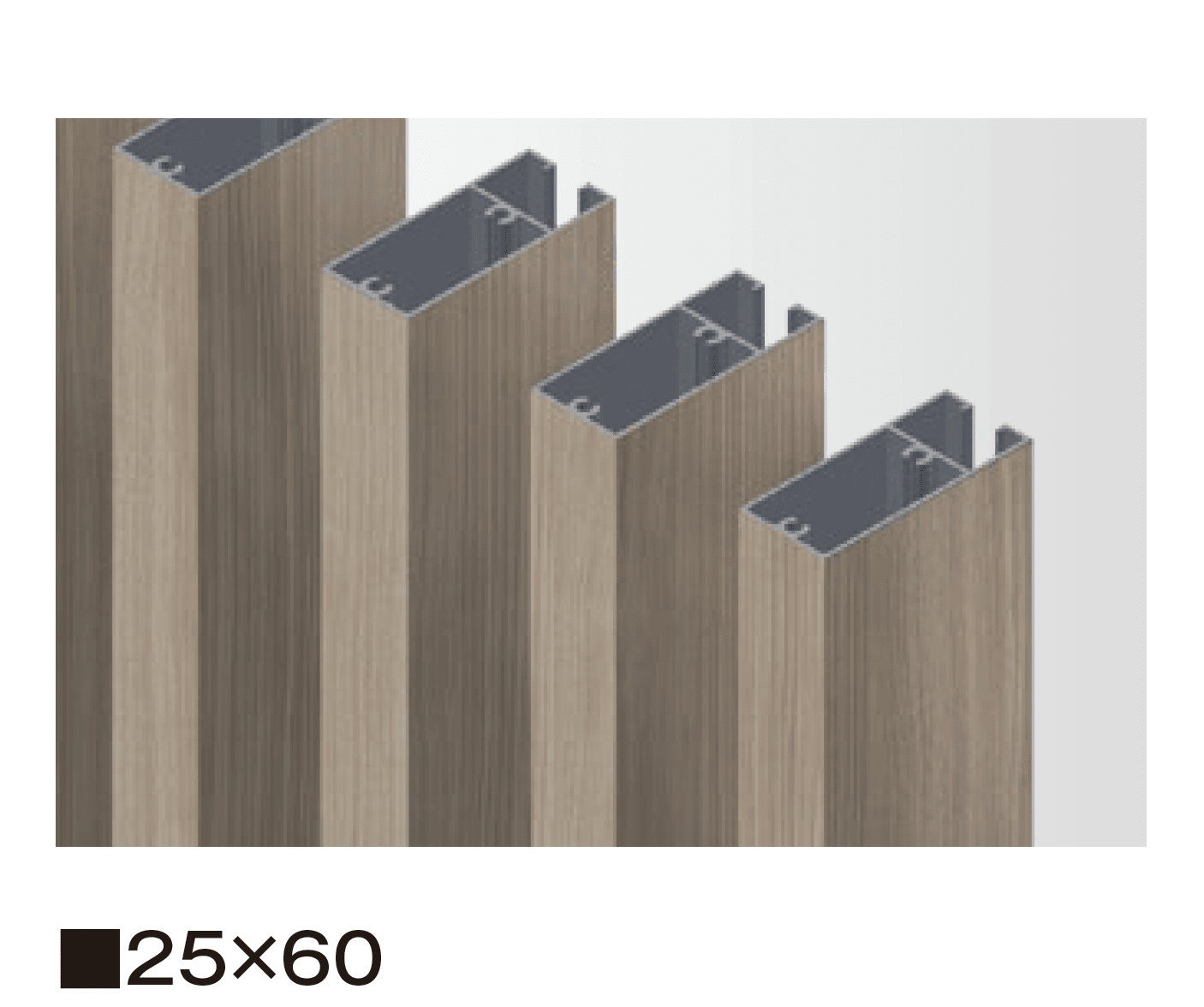 タカショーの「エバーアートウッド®︎ ルーバー部材」のサブ画像5