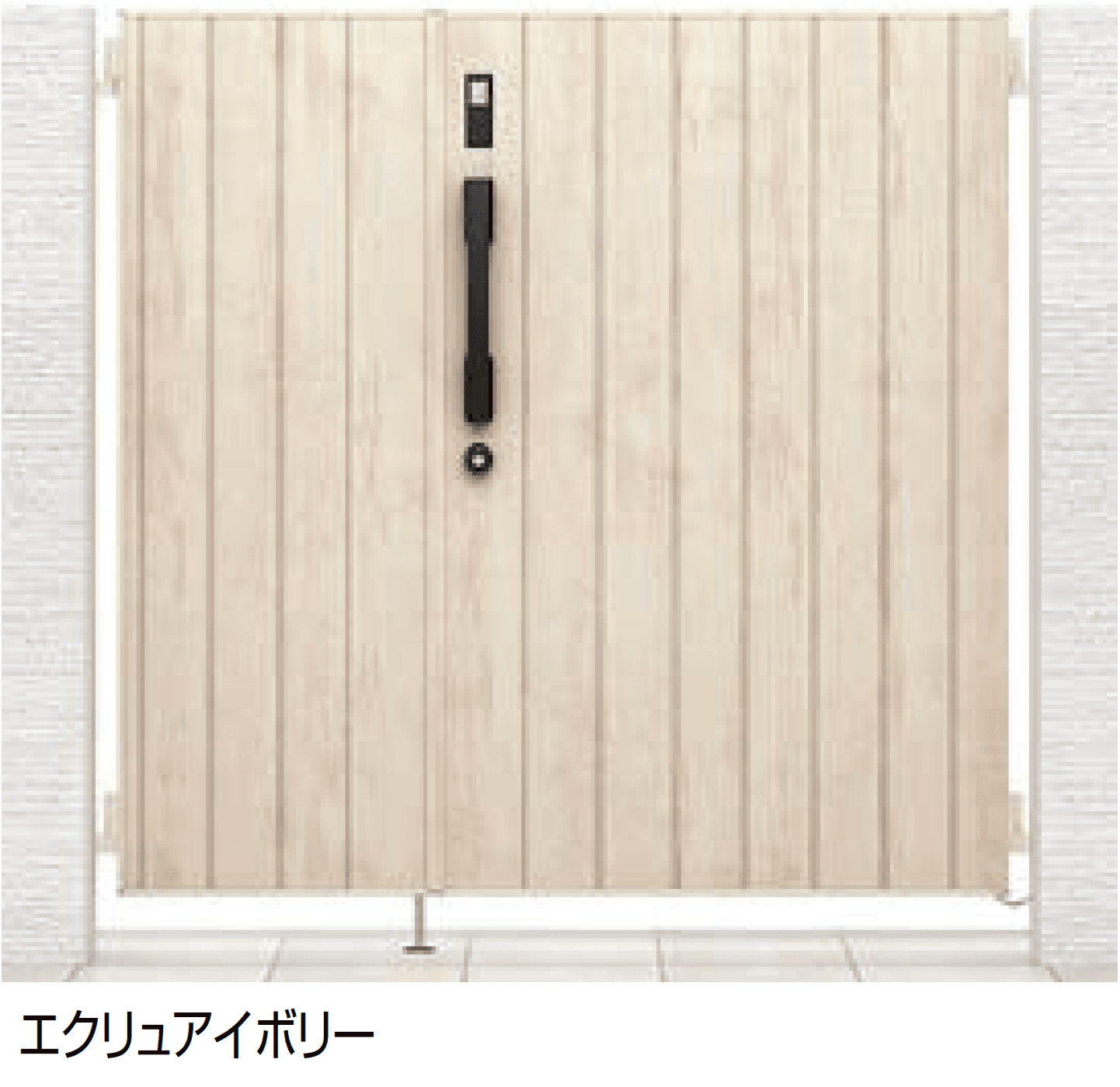 LIXILの「開き門扉AA スマートロックシステム FamiLock TM1型(木調)」のサブ画像1