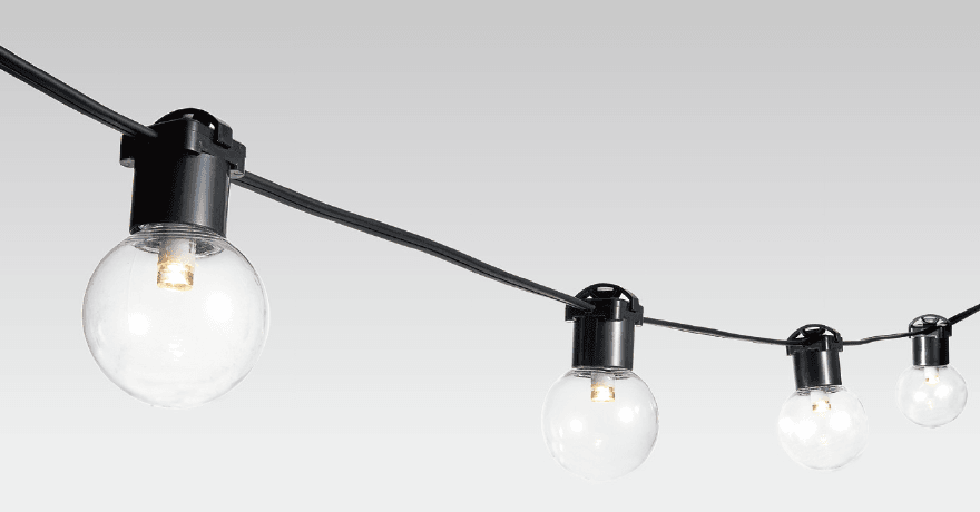 タカショーの「ガーランドライト」