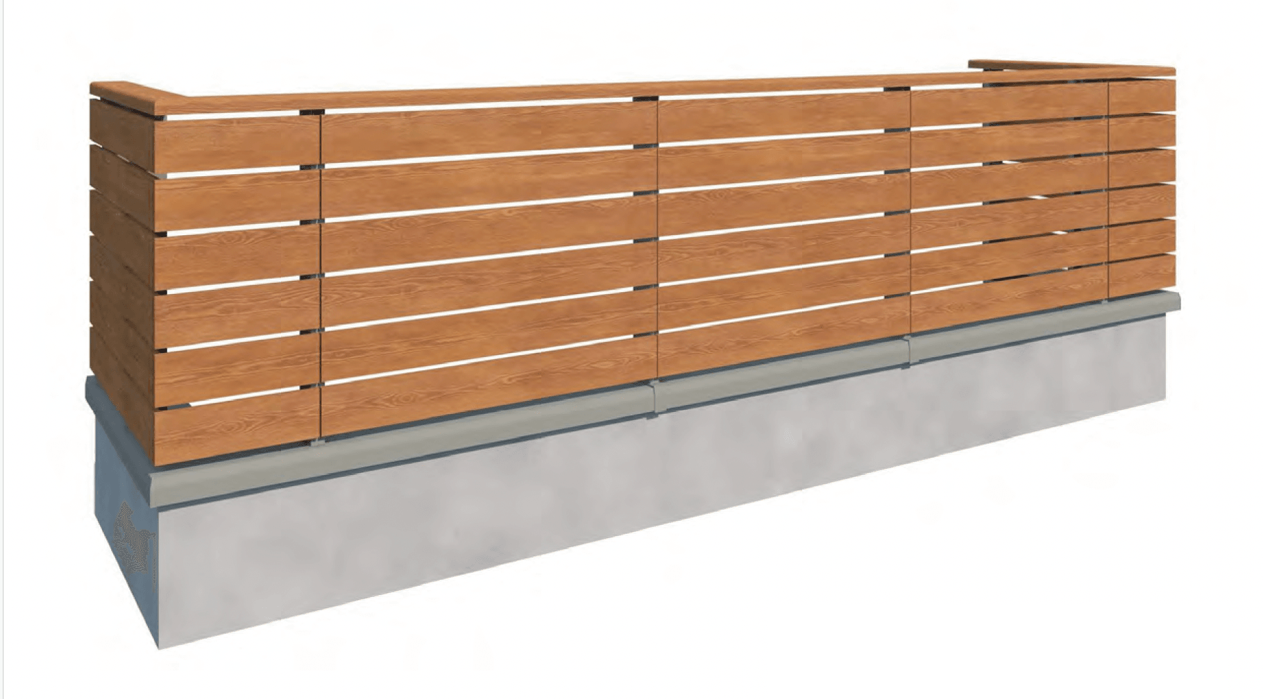 MINOの「笠木付彩木いたばり手摺212H870タイプ AYH2108」のサブ画像5