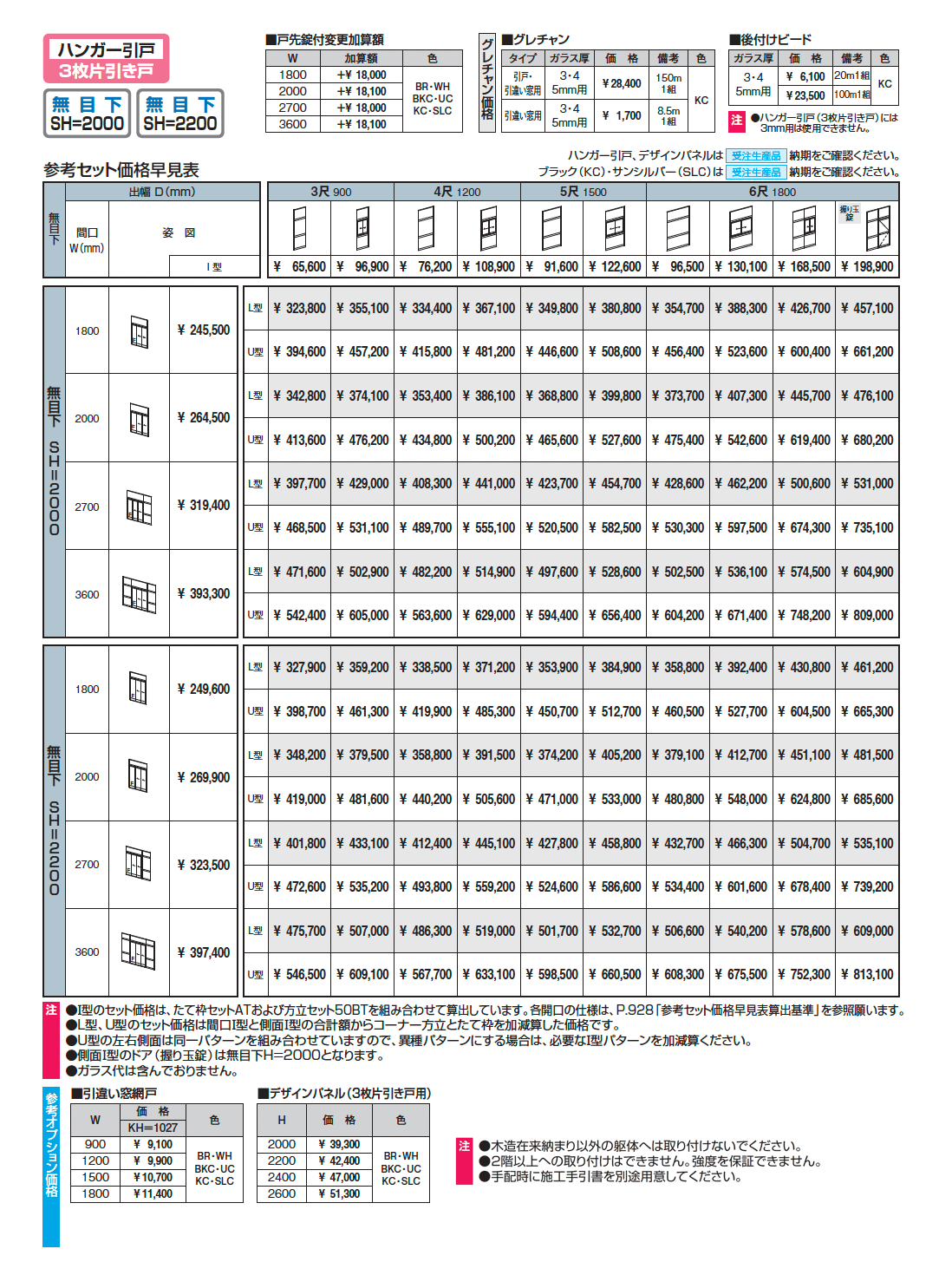 暖たす(ハンガー引戸 3枚片引き戸)_価格_1