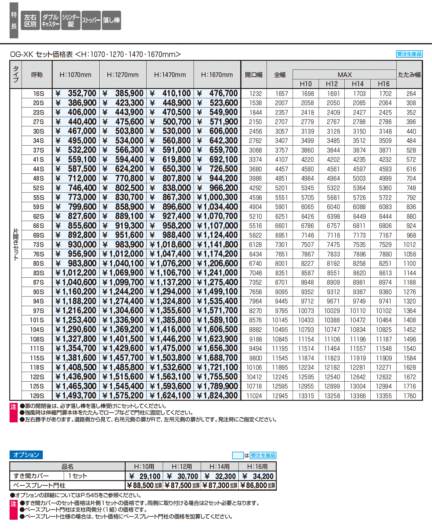 アルテンダX型 キャスタータイプ(固定式直進型)_価格_1