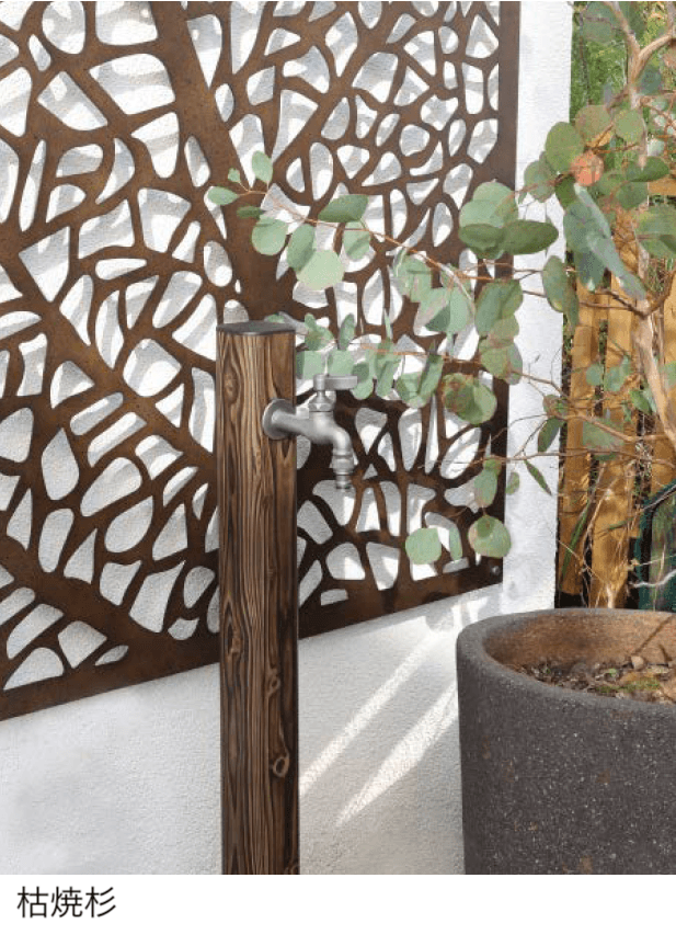 タカショーの「ガーデン水栓柱」