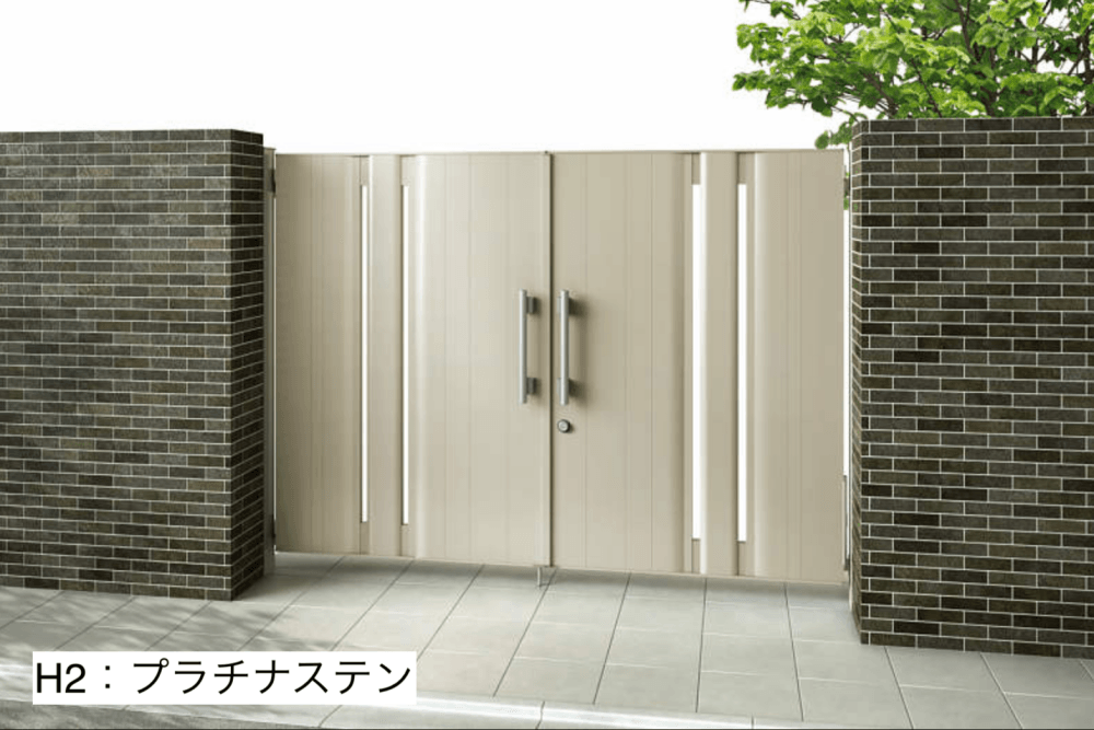 YKK APの「電気錠付共用門扉 エクスティアラ 門扉2型【2023年版】」のサブ画像1