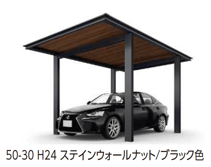 YKK APの「ルシアス カーポート 1500タイプ 1台用 (単体/奥行連結)」のサブ画像8