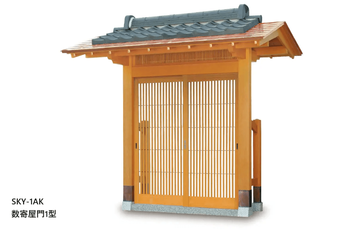 タカショーの「数寄屋門1型」