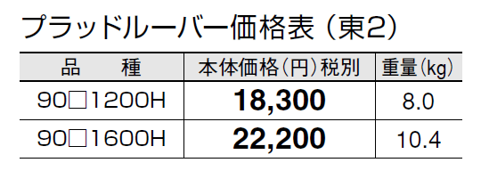 プラッドルーバー【2024年版】_価格_2