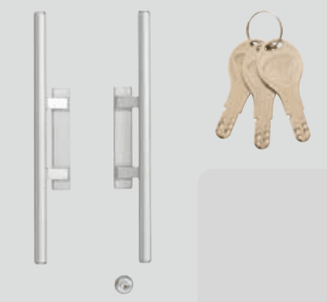 72:BAプッシュプル錠/73:BAプッシュプル電気錠