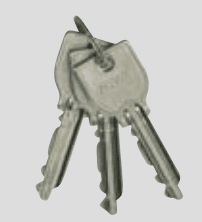 シリンダー錠:U9MACC-4(美和ロック製)