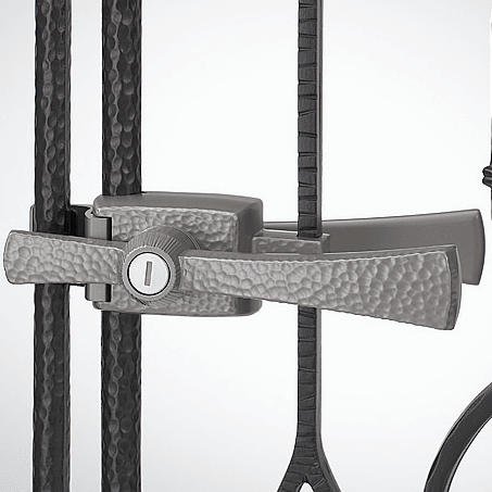 はさみ込み式錠・施錠あり