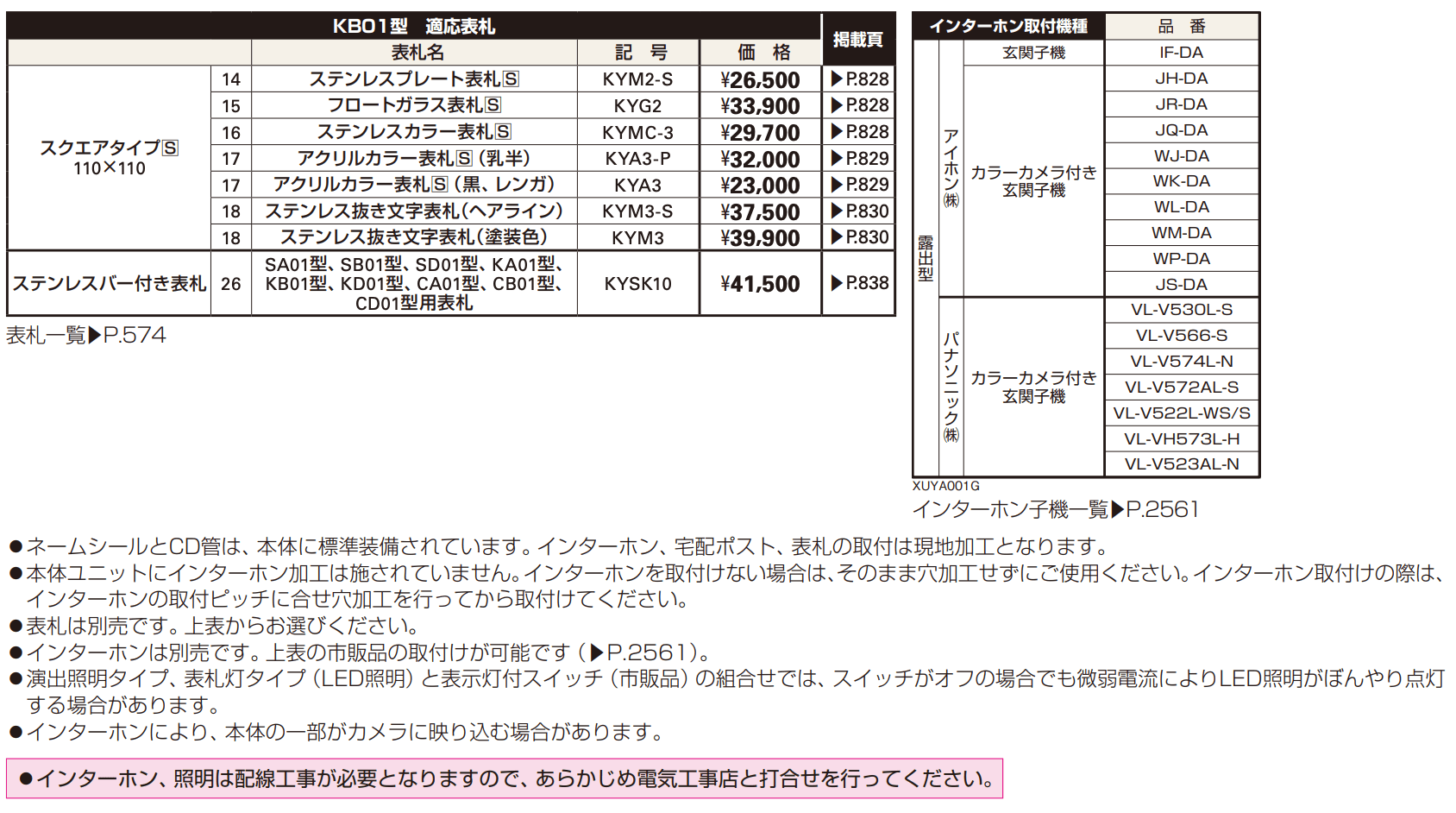 ルシアス 宅配ポスト2型取付用ルシアス ポストユニット KB01型 【2022年版】_価格_1