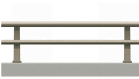 三協アルミの「キャプロア(caproa) 標準タイプ(新設用) 車両用防護柵 B種(A175) 【2022年版】」