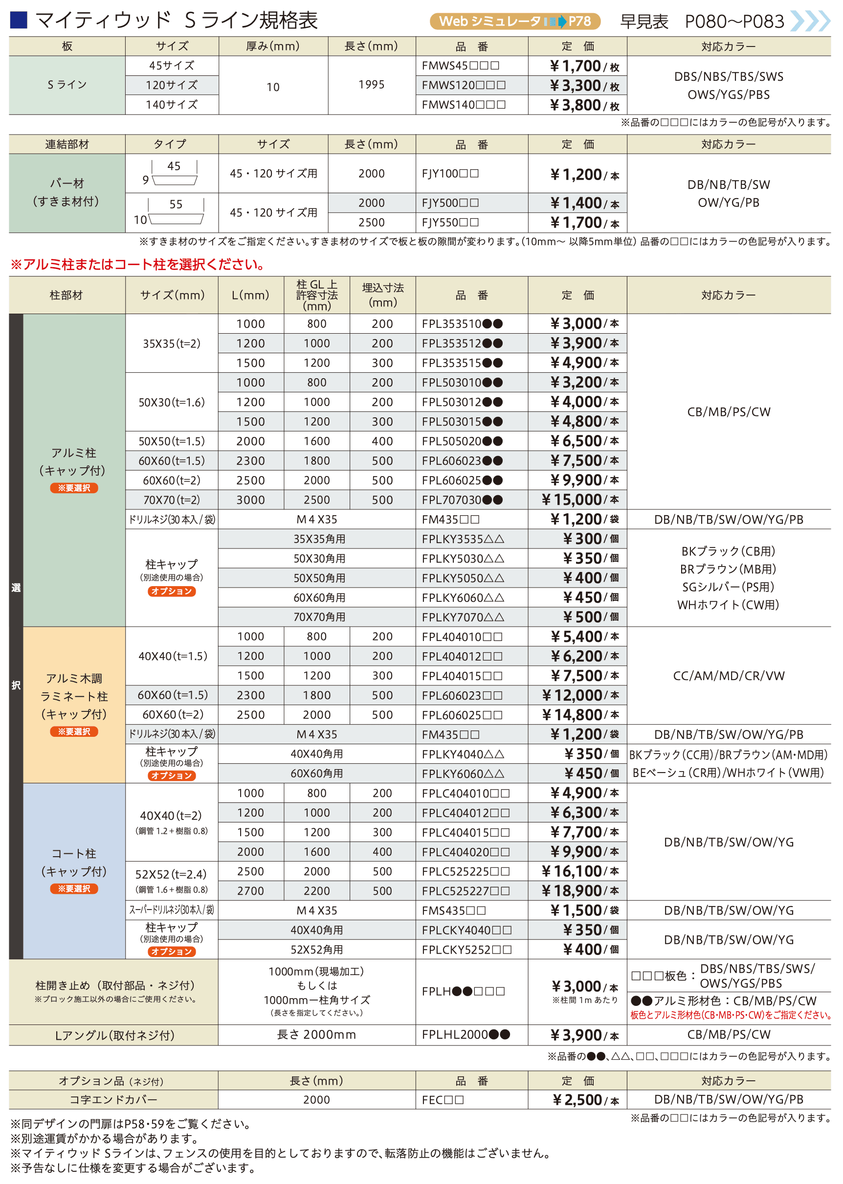 マイティウッド Sライン 【2022年版】_価格_1