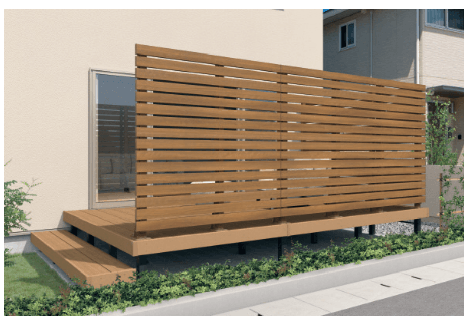 三協アルミの「ひとと木 フェンス (木調スクリーン スクリーンフェンス)(適応:ひとと木2) 【2022年版】」