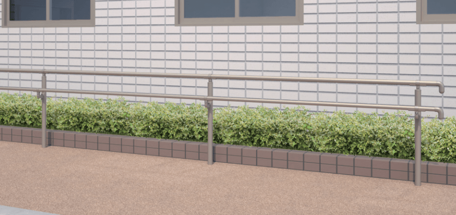 三協アルミの「テスリーフ 独立タイプ トップレール納まり/二段仕様・二段両面仕様 【2022年版】」