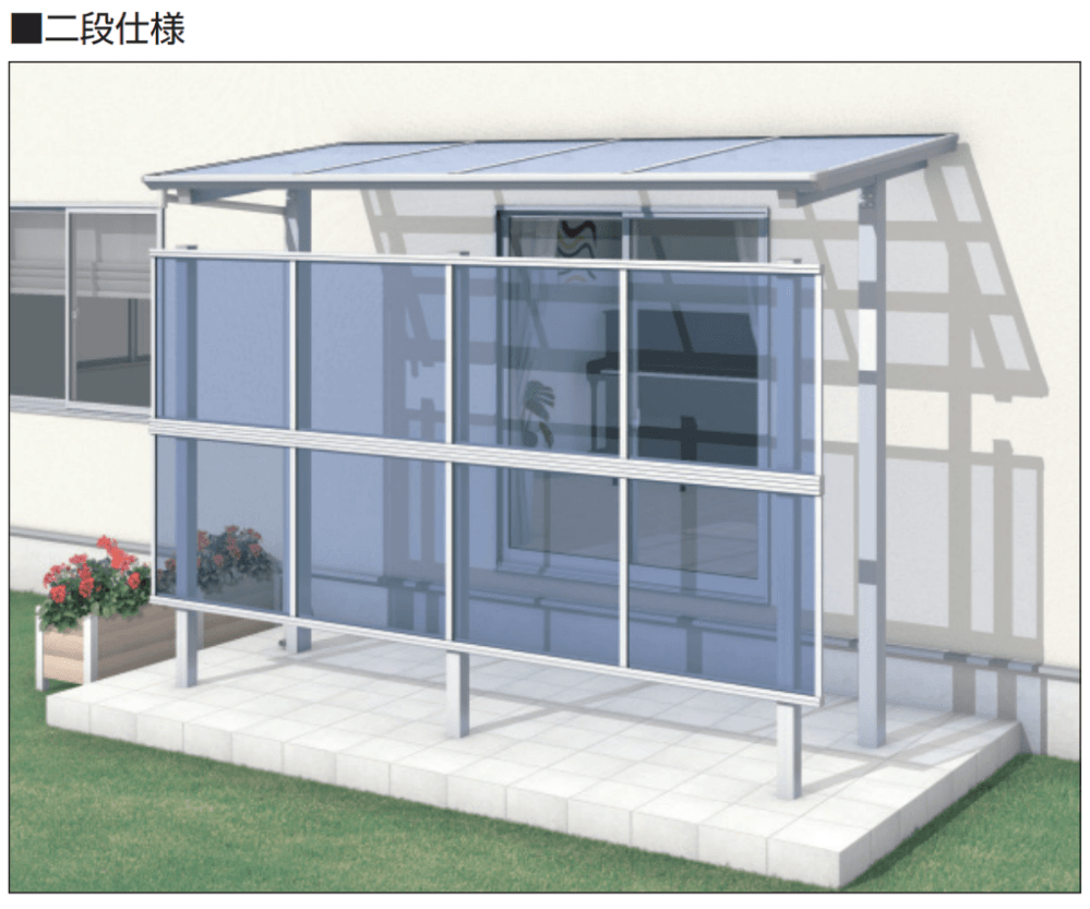三協アルミの「セパーネ(前面パネル 一段仕様・二段仕様)【2023年版】」のサブ画像1