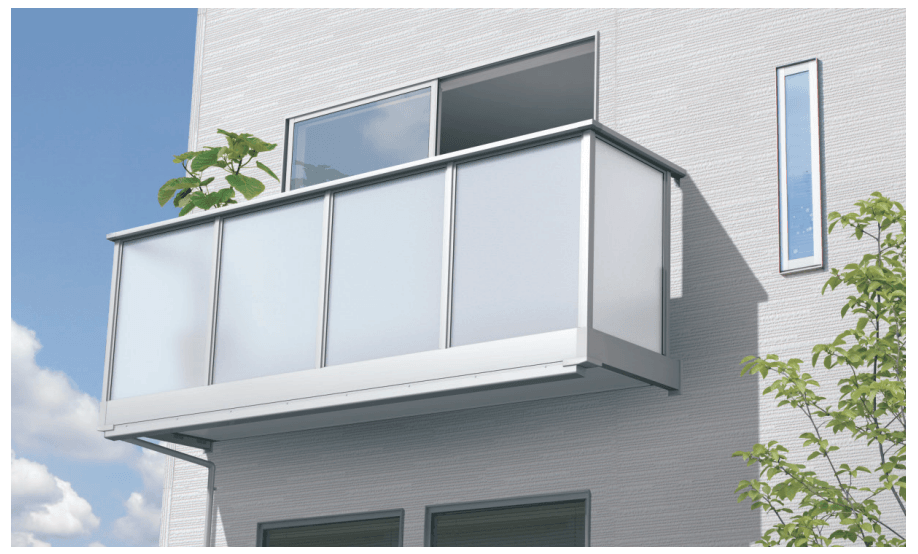 三協アルミの「コーデリア(柱なし式 桁露出型 ポリカーボネート)【2023年版】」