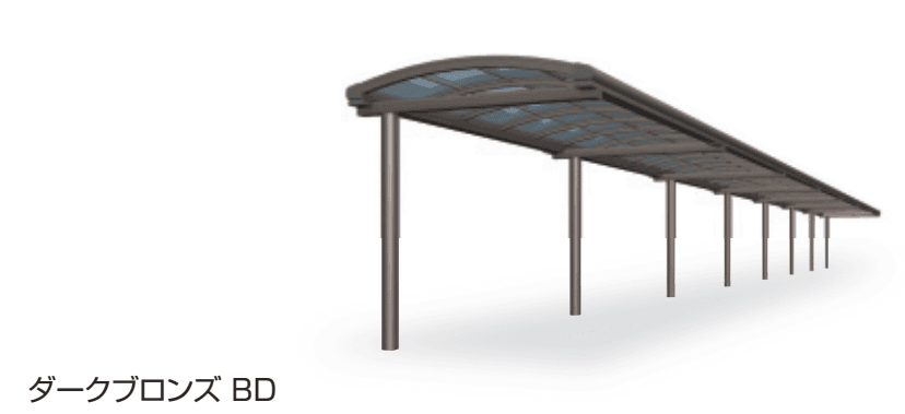 三協アルミの「ブレラウェイS 一本柱タイプ(偏芯柱) 基本ユニット 【2022年版】」