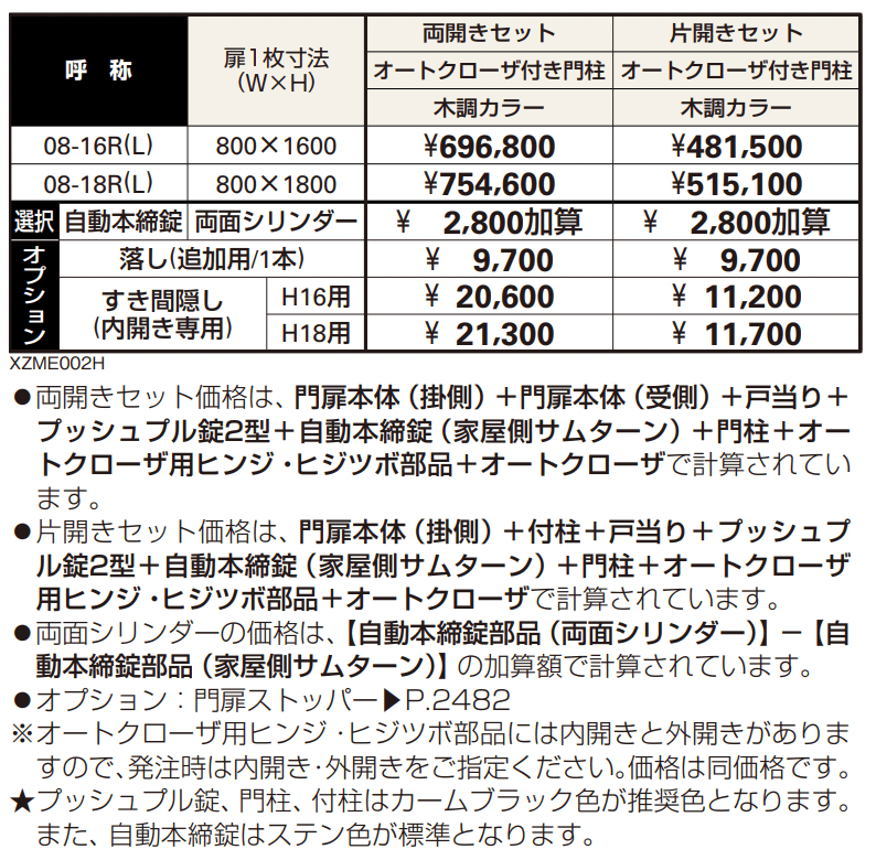 〔共用門扉〕エクスティアラ 門扉5型 【2022年版】_価格_1