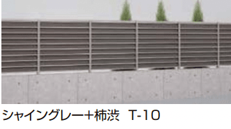 LIXILの「サニーブリーズフェンス M型<ラッピング形材色タイプ>【2023年版】」のサブ画像1